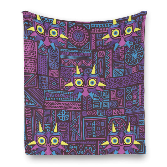 Zelda Majora’s Mask (Purple) Blanket