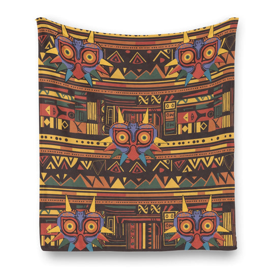 Zelda Majora’s Mask (Red) Blanket