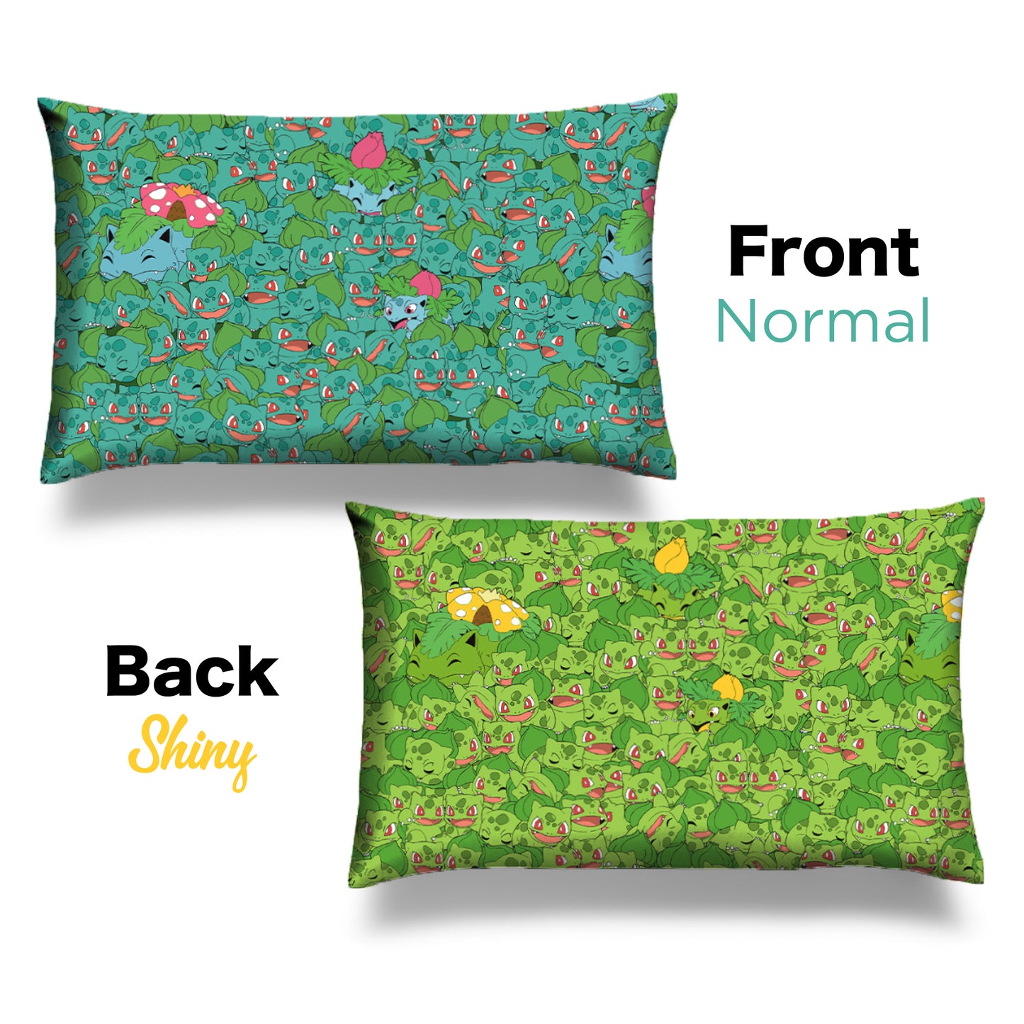 Bulbusaur Double Sided Pillow Case