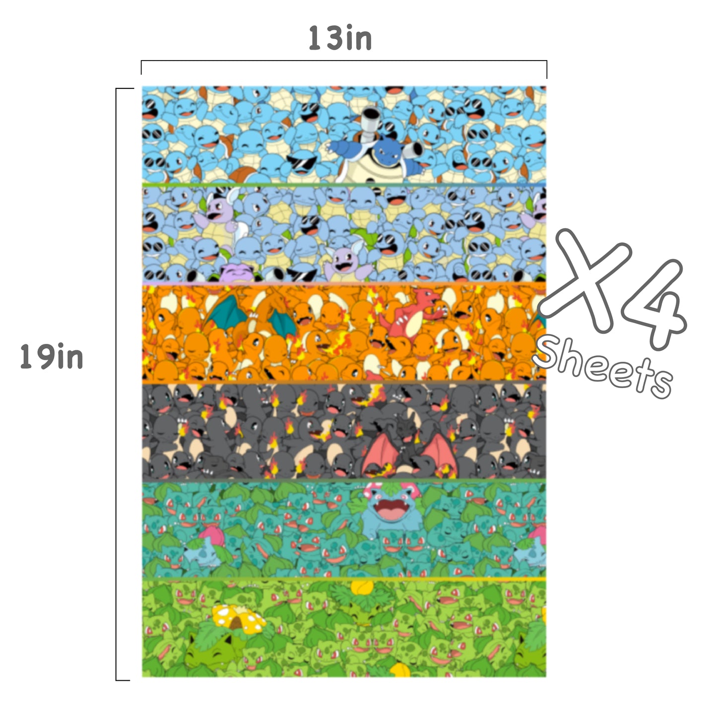 Starter Wrapping Paper Sheets