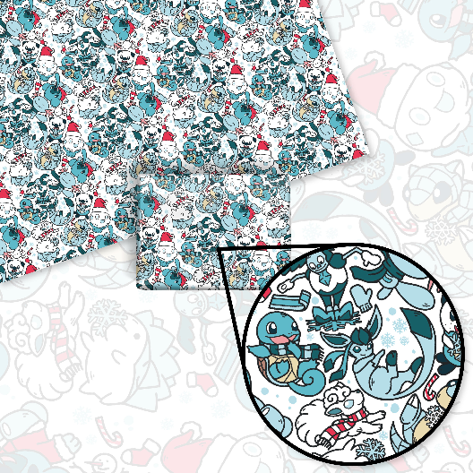 Winter Pattern Wrapping Paper Sheets
