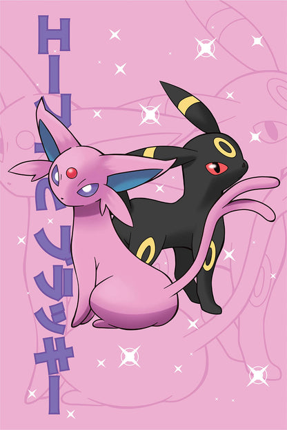 Espeon & Umbreon Wall Poster