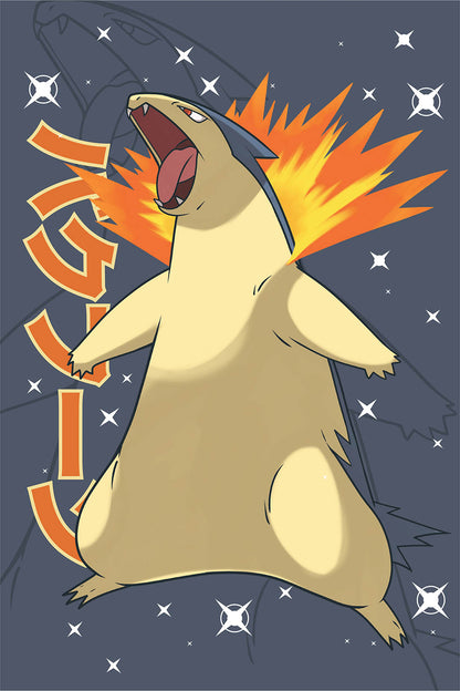 Typhlosion Wall Poster