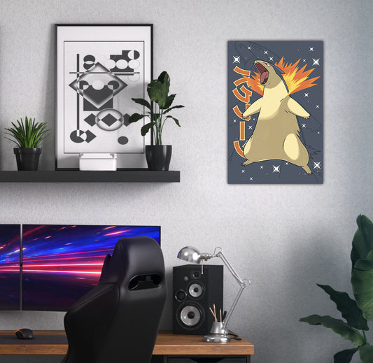 Typhlosion Wall Poster