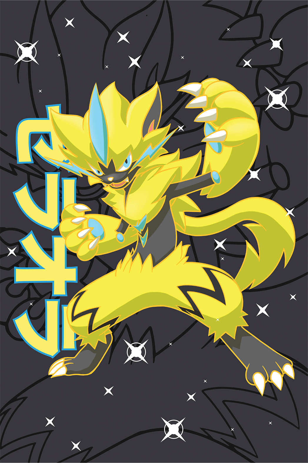 Zeraora Wall Poster