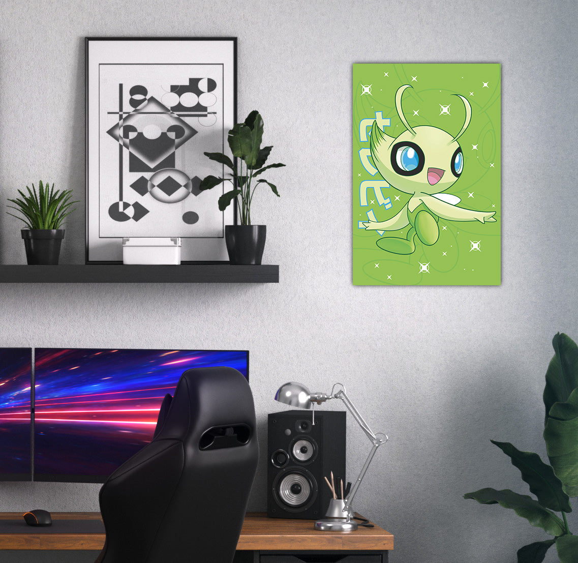 Celebi Wall Poster