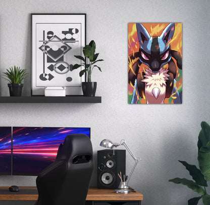 Lucario Wall Poster