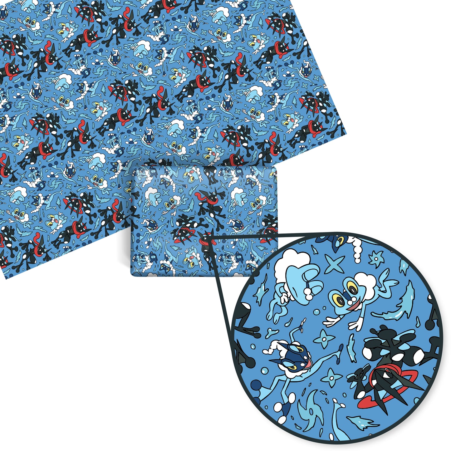 Greninja Wrapping Paper Sheets