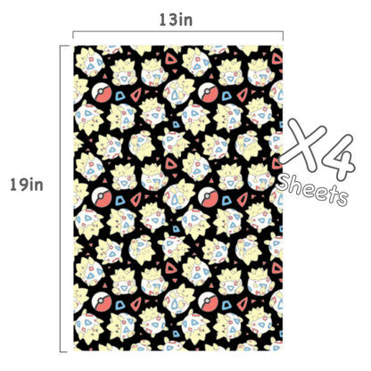 Togepi Wrapping Paper Sheets