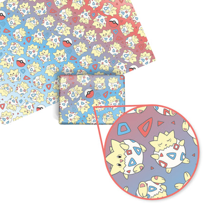 Togepi Rainbow Wrapping Paper Sheets