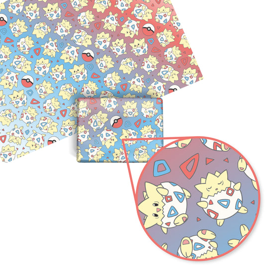 Togepi Rainbow Wrapping Paper Sheets