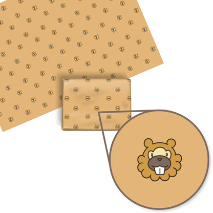 Bidoof Wrapping Paper Sheets