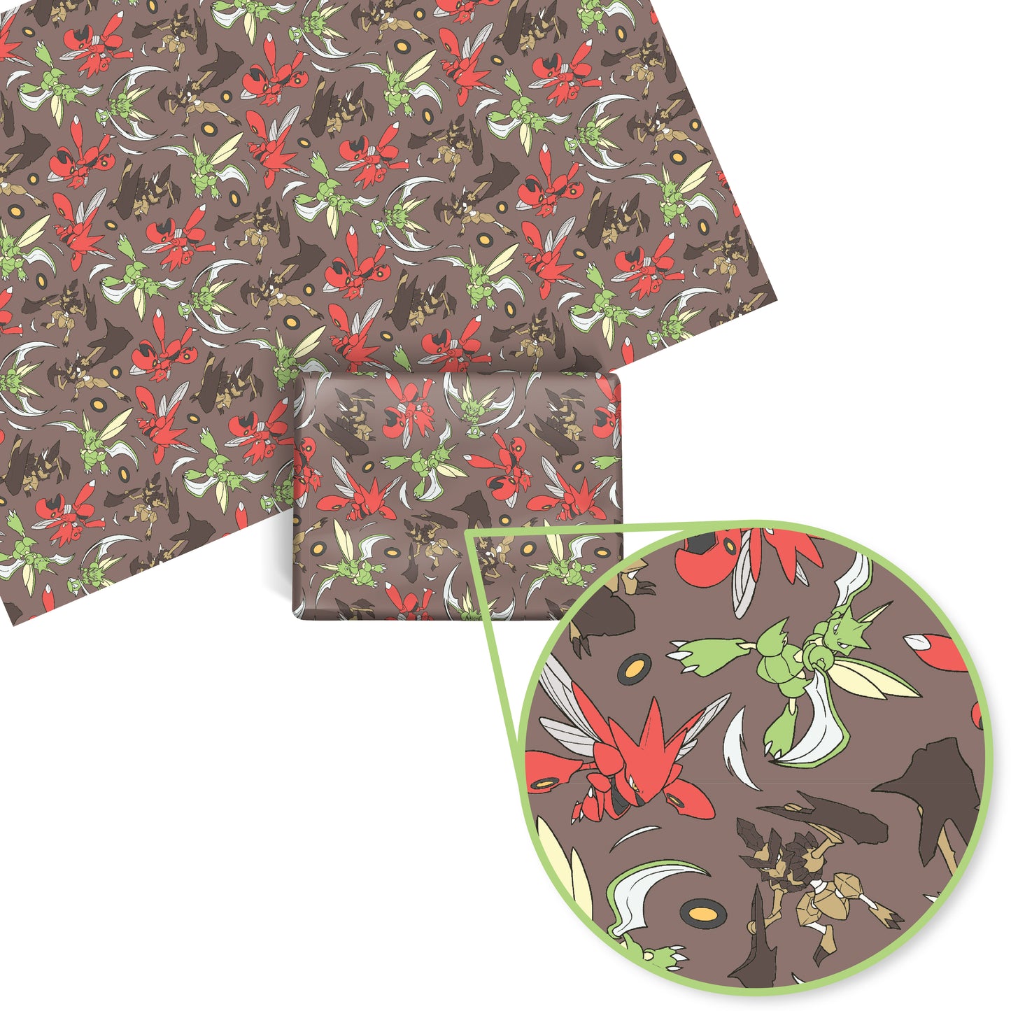 Scyther Wrapping Paper Sheets