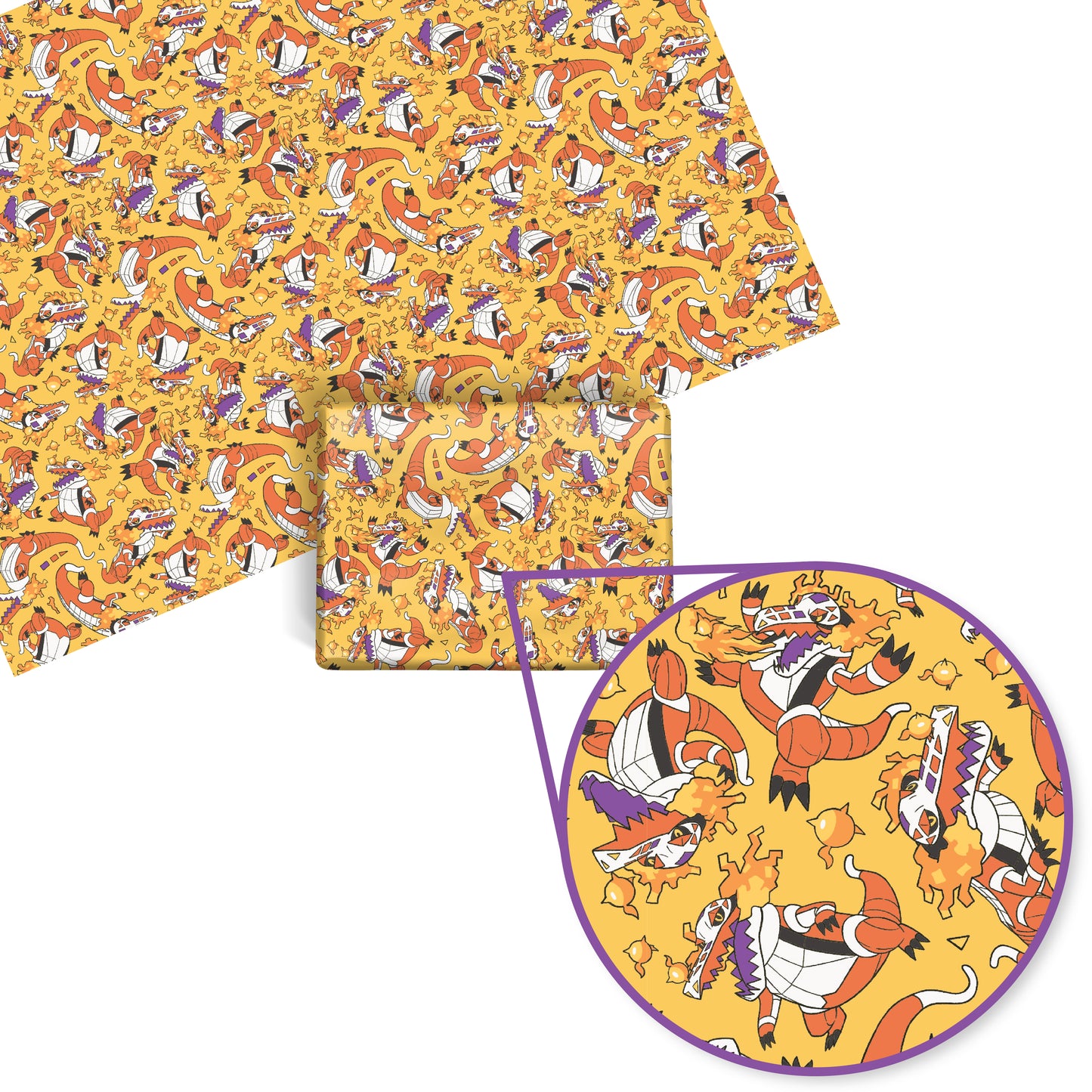 Skeledirge Wrapping Paper Sheets