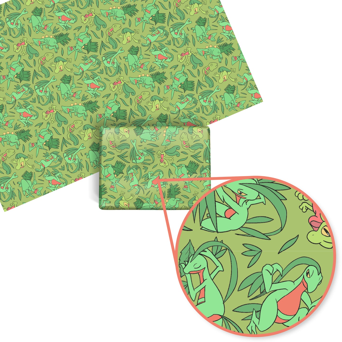 Treeko Wrapping Paper Sheets