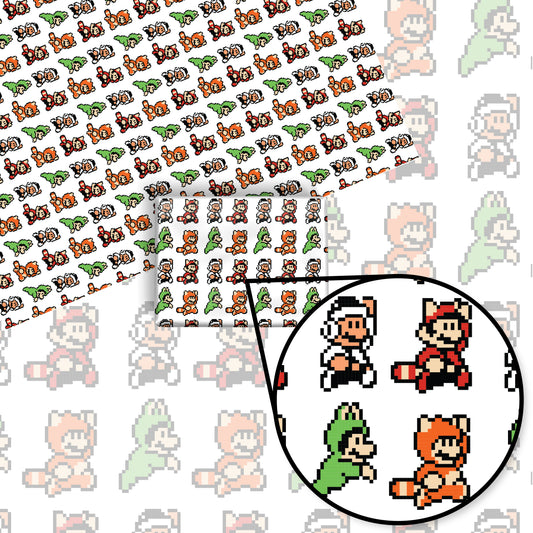 Mario Wrapping Paper Sheets