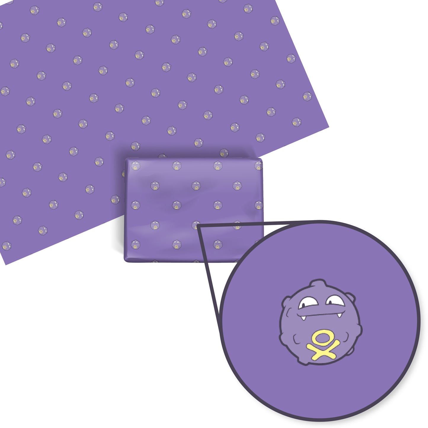 Koffing Wrapping Paper Sheets