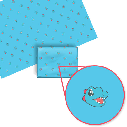 Totodile Wrapping Paper Sheets