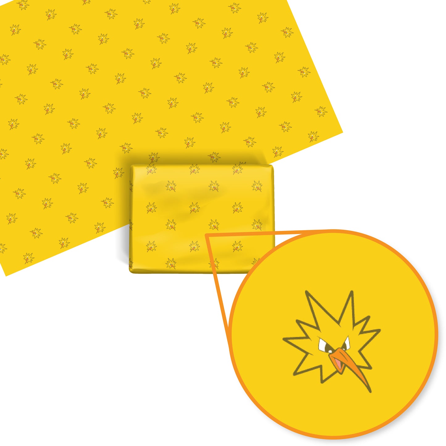 Zapdos Wrapping Paper Sheets
