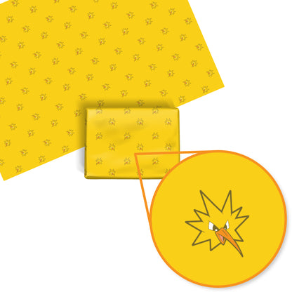 Zapdos Wrapping Paper Sheets