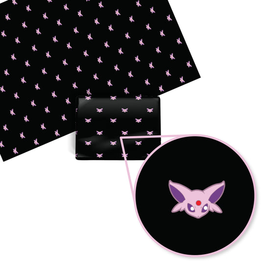 Espeon Black Wrapping Paper Sheets