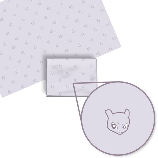 Mewtwo Wrapping Paper Sheets