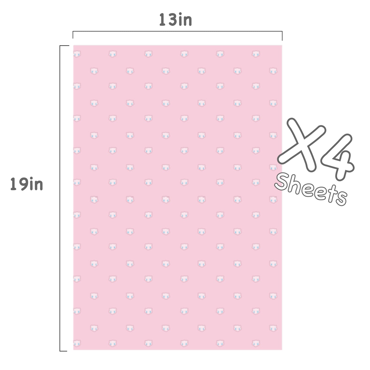 Mew Wrapping Paper Sheets