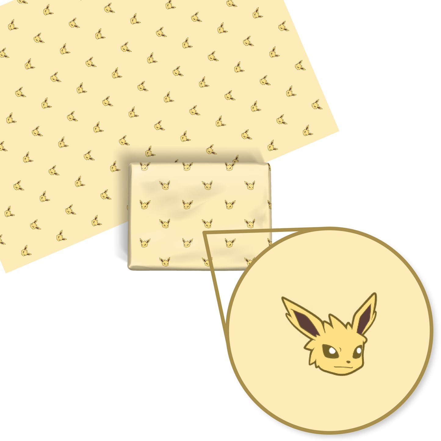 Jolteon Wrapping Paper Sheets