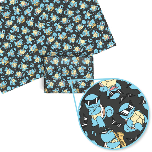 Squirtle Squad Wrapping Paper Sheets