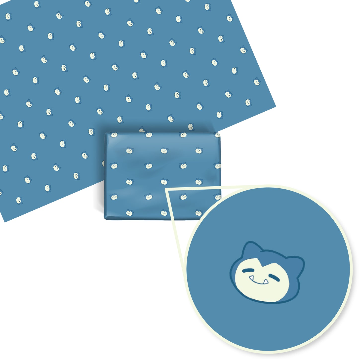 Snorlax Wrapping Paper Sheets
