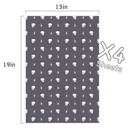 Zoura Wrapping Paper Sheets