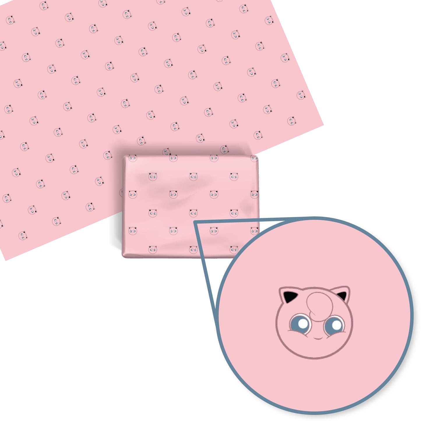 Jigglypuff Wrapping Paper Sheets