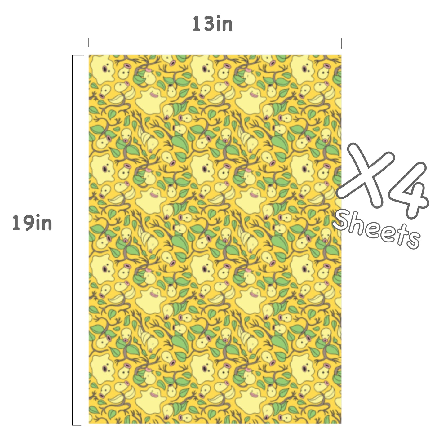 Bellsprout Wrapping Paper Sheets
