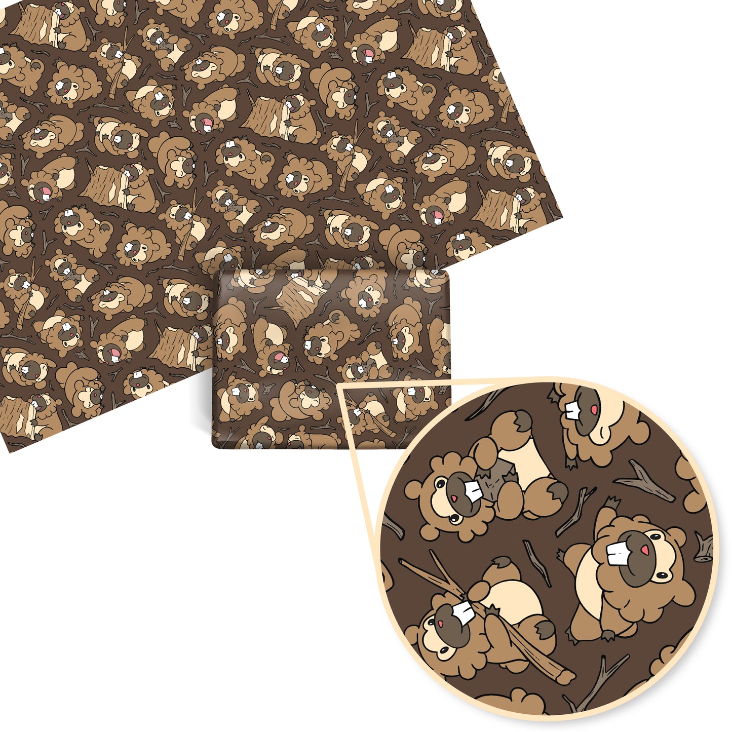 Bidoof Wrapping Paper Sheets