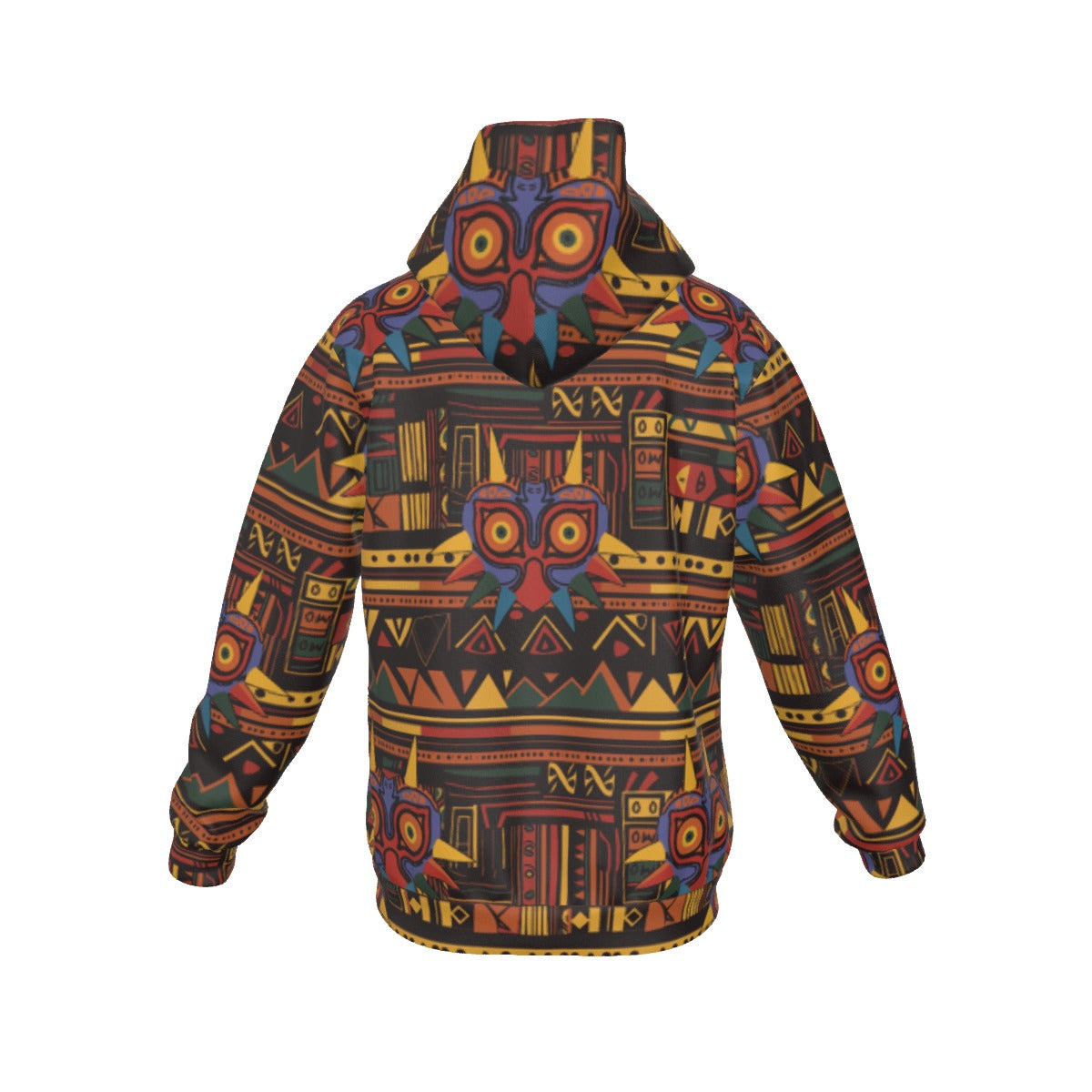 Zelda Majora’s Mask (Red) Pattern Hoodie