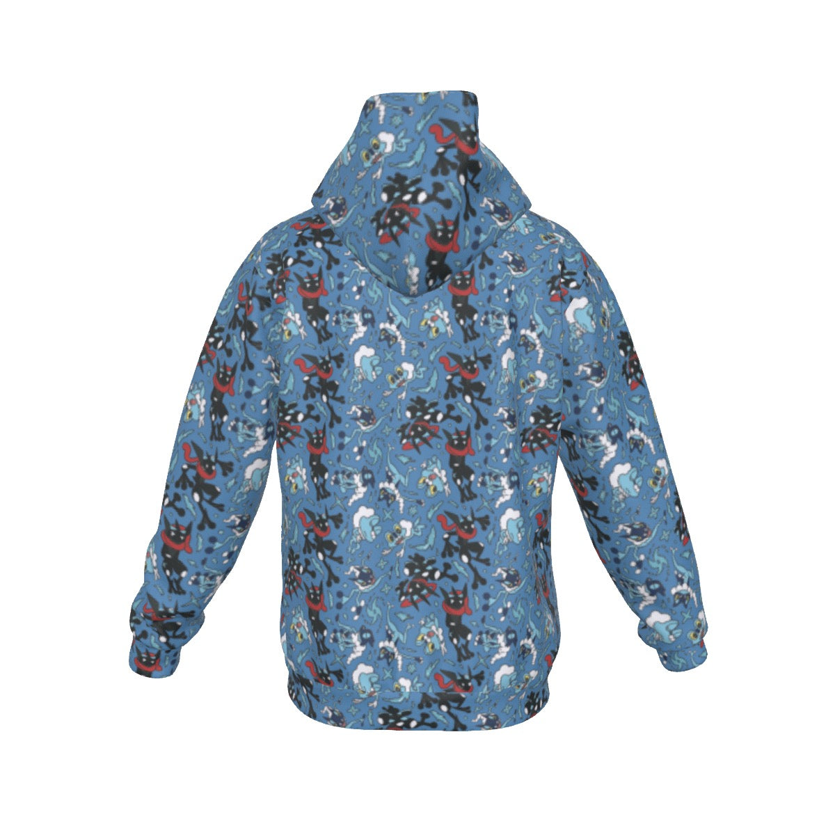 Greninja Pattern Hoodie