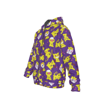 Mimikyu (Purple) Pattern Hoodie