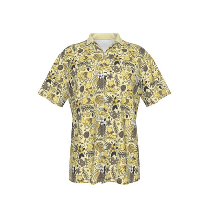 Abra Hawiian Button Shirt