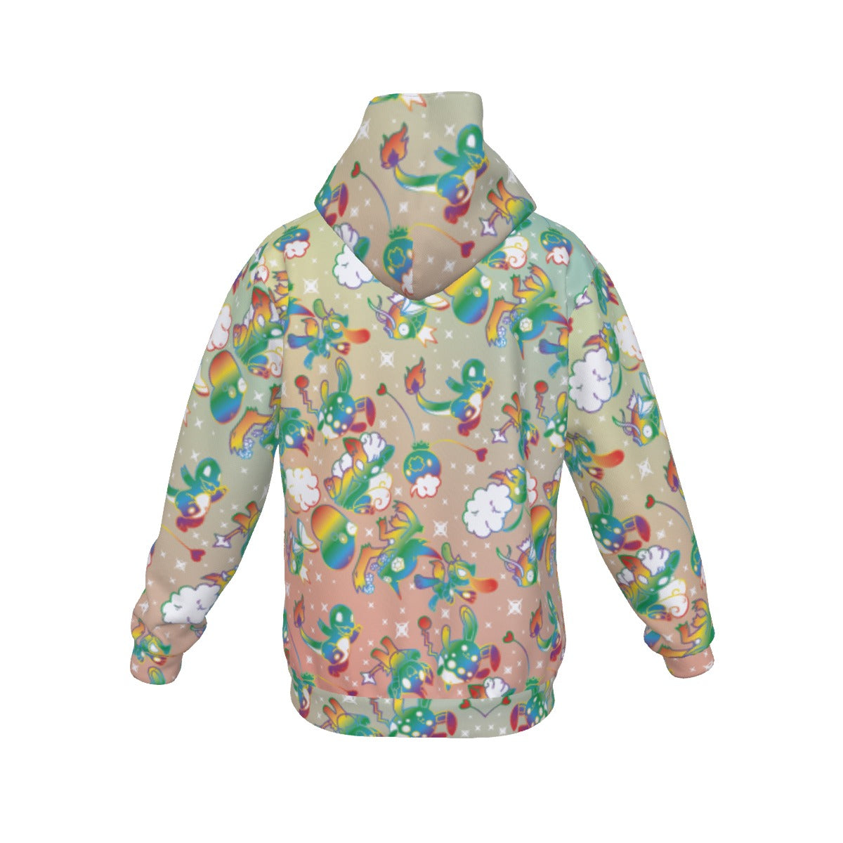 Rainbow Pattern Hoodie