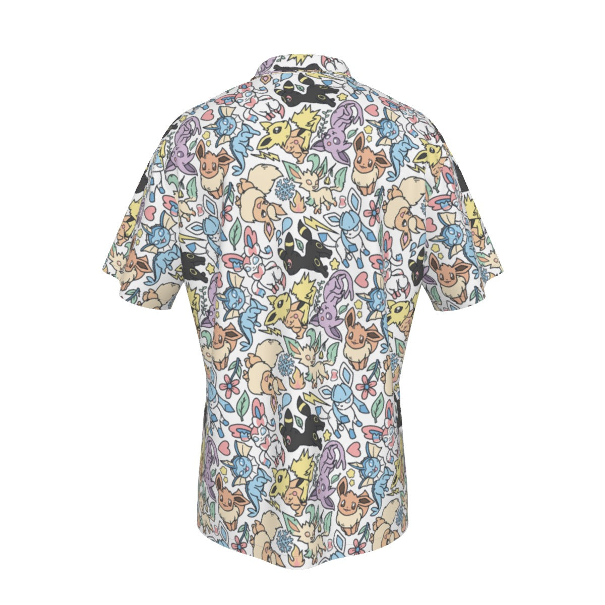 Eeeveelutions (White) Button Shirt