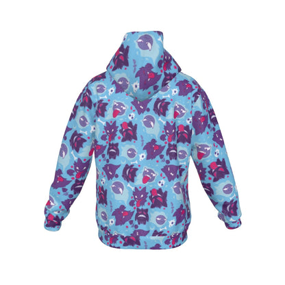 Gengar Pattern Hoodie