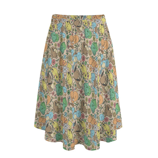 Sleeping Starter Brown Skirt