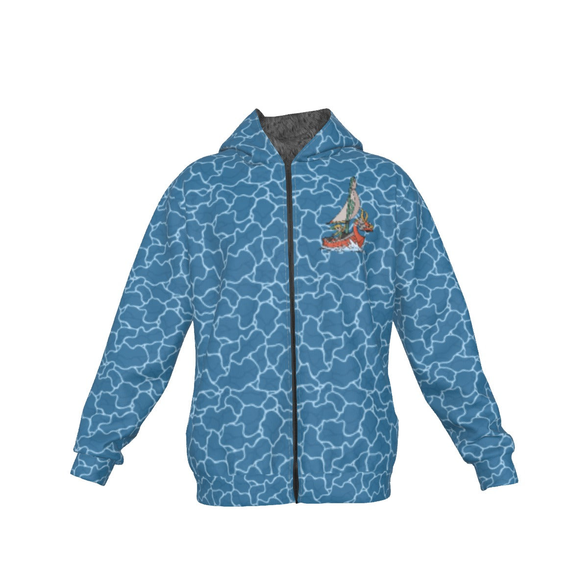 Zelda Wind Waker Pattern Hoodie