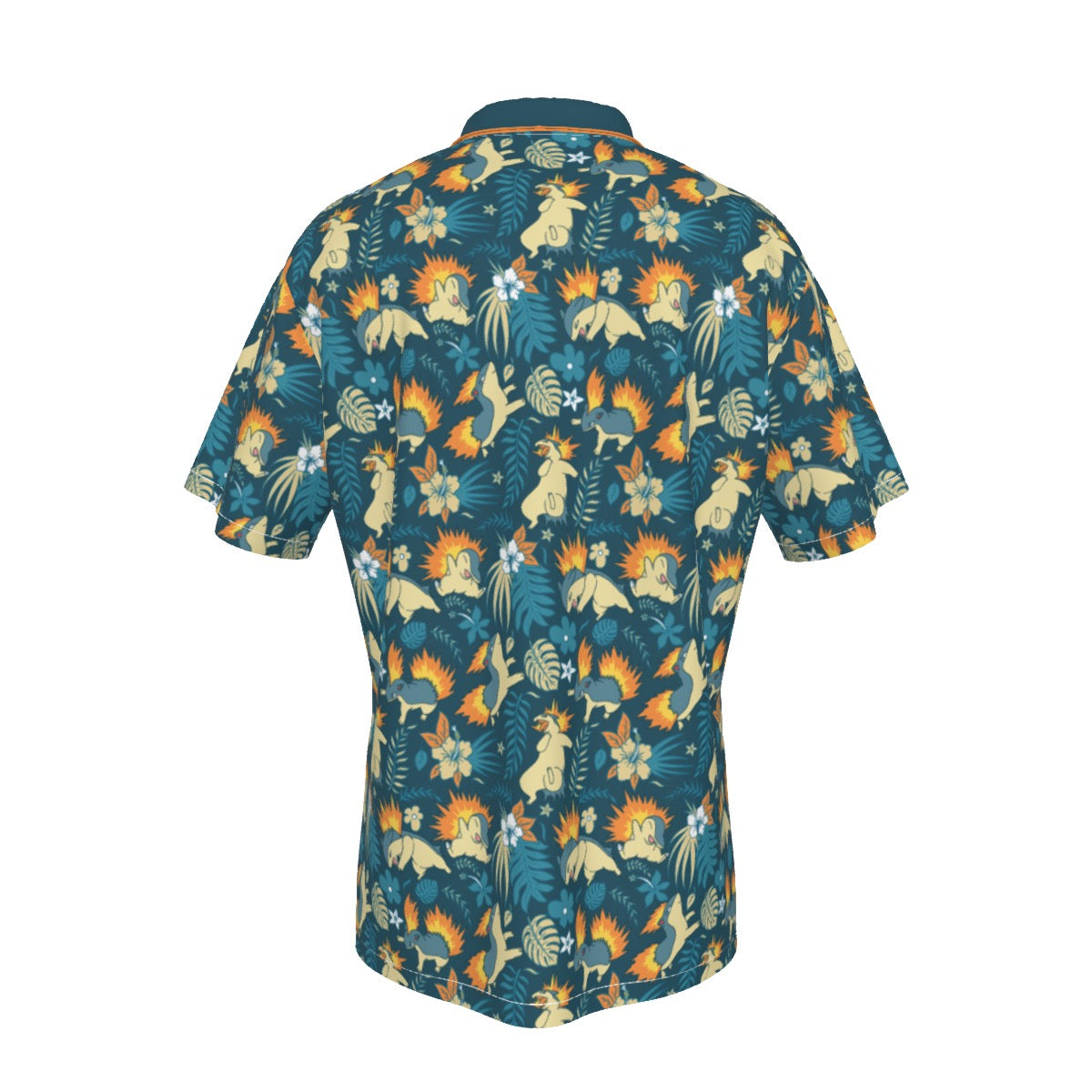 Typhlosion Hawiian Button Shirt