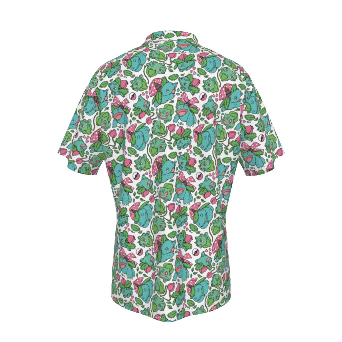 Venusaur (White) Button Shirt