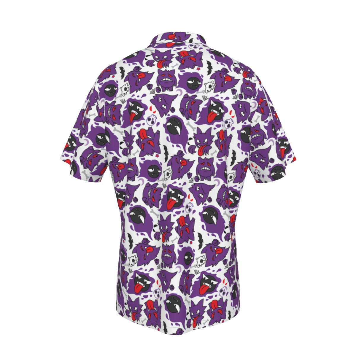 Gengar (Black/Purple) Button Shirt