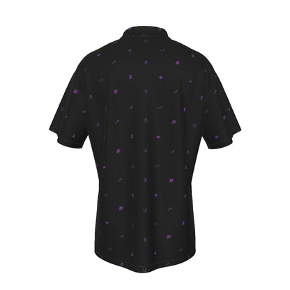 Ghost (Black) Button Shirt