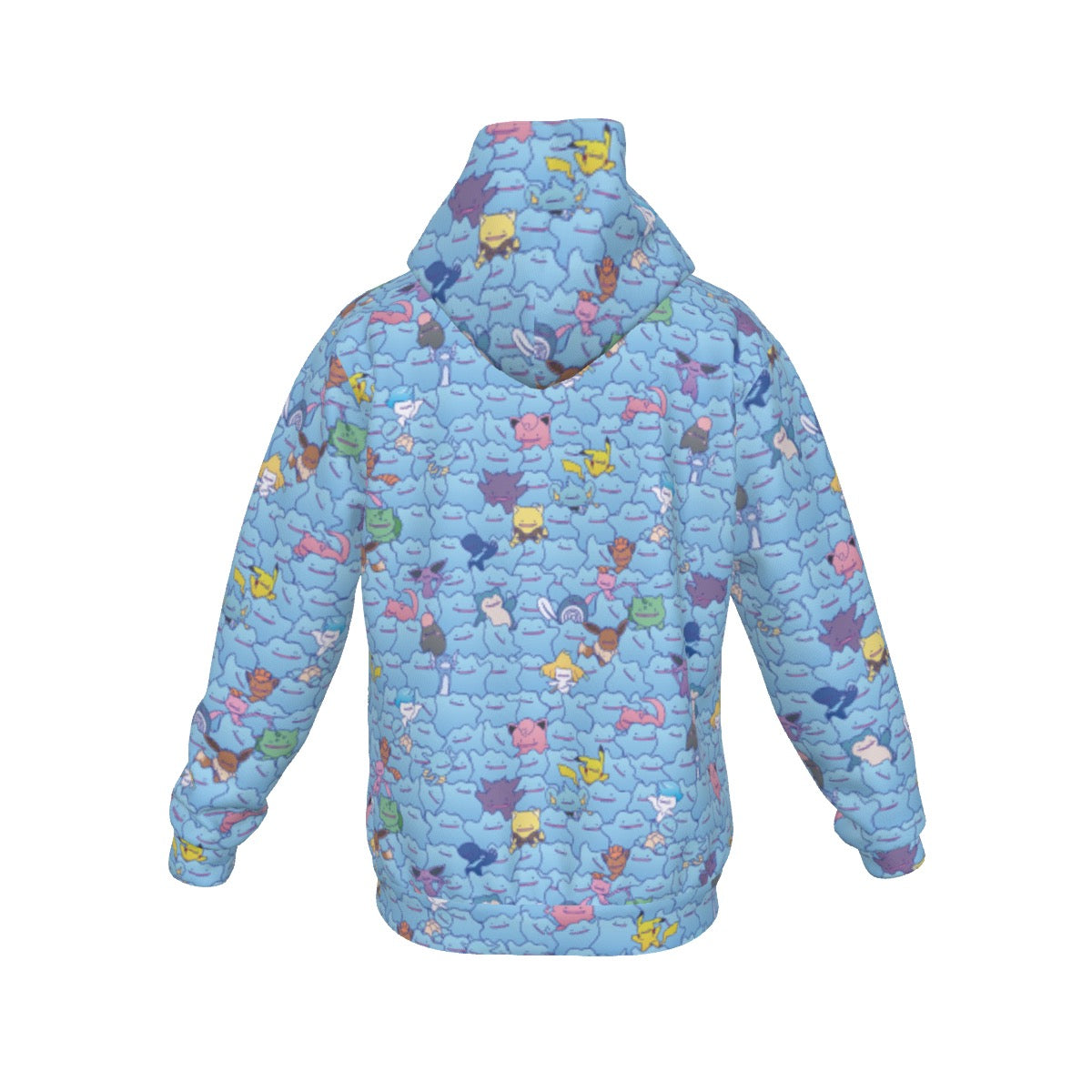 Ditto (Blue) Pattern Hoodie