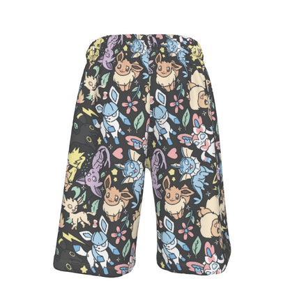 Eeveelutions (Grey) Shorts