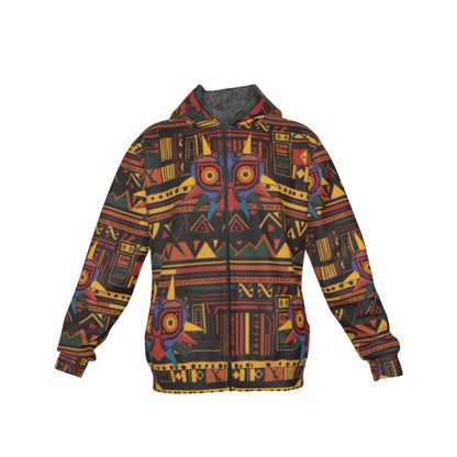 Zelda Majora’s Mask (Red) Pattern Hoodie